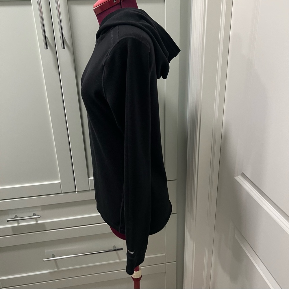 BURTON [ak] Black Hoodie Base Layer Snowboard Ski Polartec Gore-tex Size Large - Picture 5 of 16